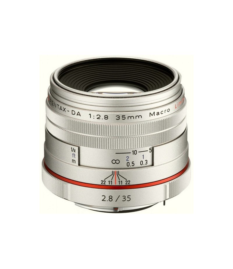 Pentax 35mm Macro F2.8 Limited Silver HD DA